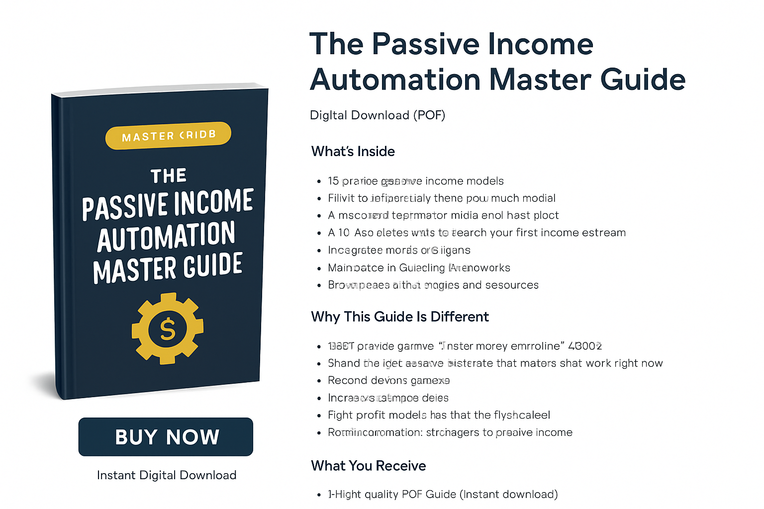 The Passive Income Automation Master Guide